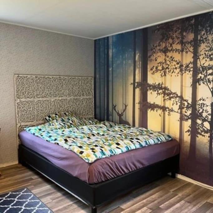 Familienfreundliche Farm Stuga Hamra  ภายนอก รูปภาพ